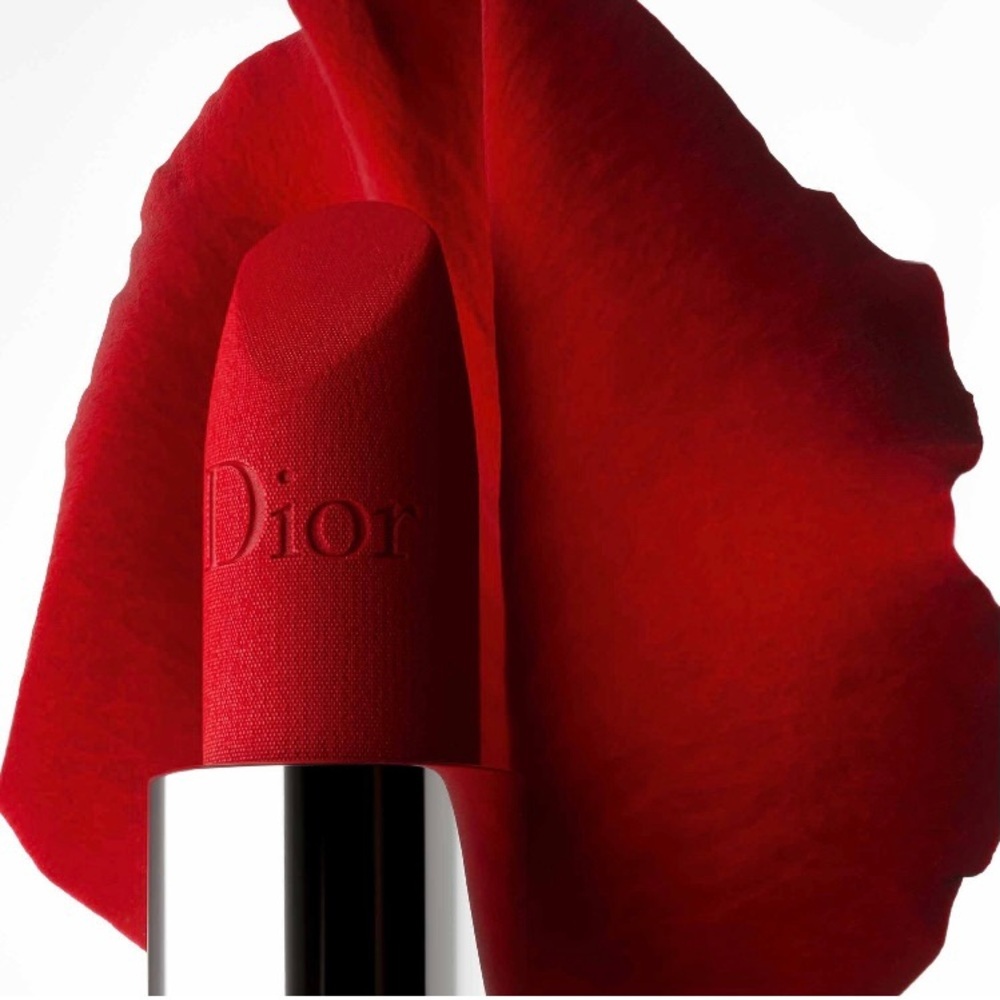 Dior Rouge Lipstick in 999 Matte "Faith"